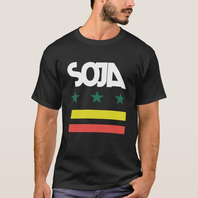 SOJA Logotyp Music Art Art Design Classic T Shirt (Framsida)