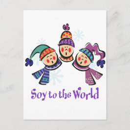 Soja till Helgdag Helg Vykort