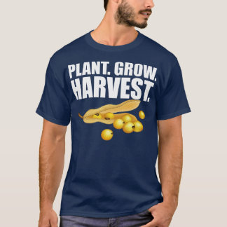 Sojaböna Farmer Plant Grow Harvest w T Shirt