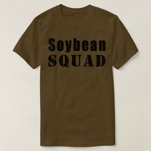 Sojabönstorget Farmer Funny Soybeans790 T Shirt (Design framsida)