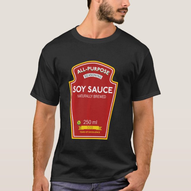 Sojasås Rollig Kostym Vegan T Shirt (Framsida)