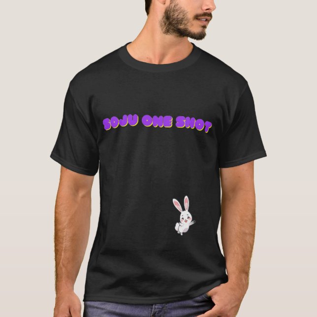 Soju one shot t shirt (Framsida)