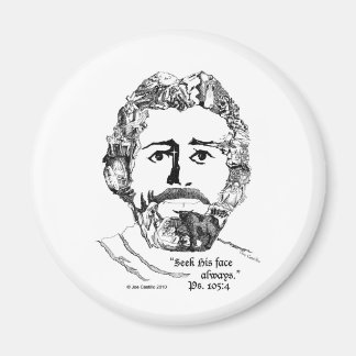 "Sök alltid hans Ansikte" Ps. 105:4 Magnet