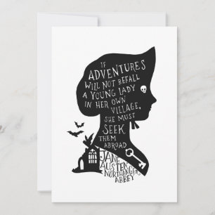 Sök äventyr Northanger Abbey-citat Inbjudningar