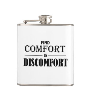 Sök bekvämlighet i obehag fickplunta