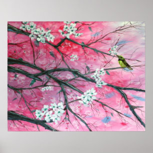 Sök bland Blommarna för körsbär Skriv ut Poster