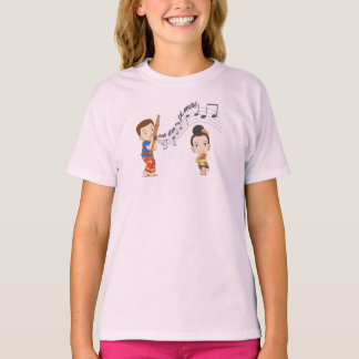 Sok Dee Pi Mai (nyår Lycklig Lao) Girls' T Shirt