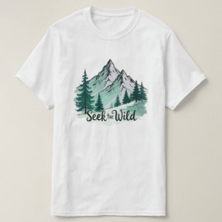 Sök det vilda" Vintage T-Shirt |