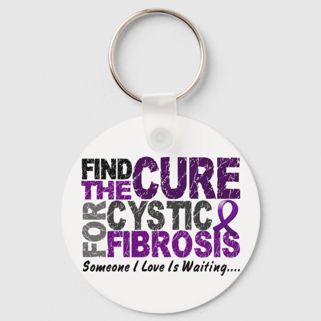 Sök efter 1-CYSTIC FIBROSIS T-Shirts & Gifts Nyckelring (Framsida)
