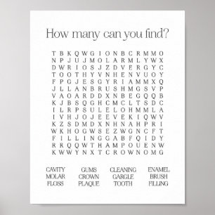 Sök efter Dental Ord Poster