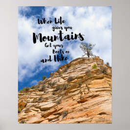 Sök efter en Hike Poster