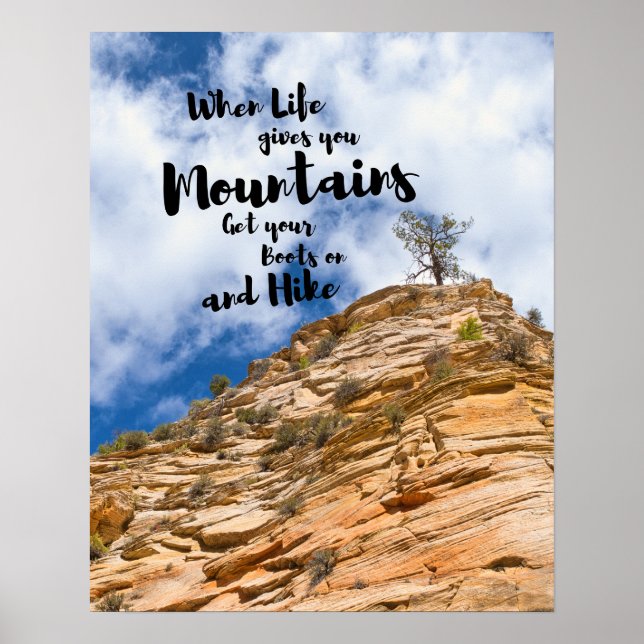 Sök efter en Hike Poster (Framsidan)