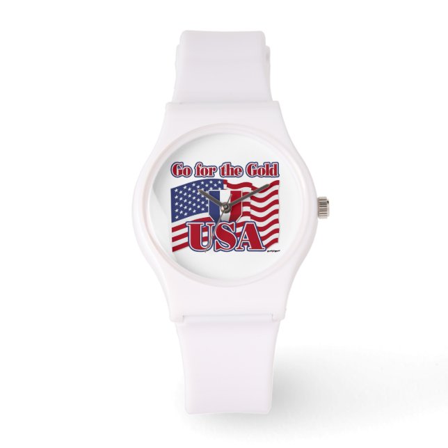 Sök efter Guld USA Armbandsur (Framsida)