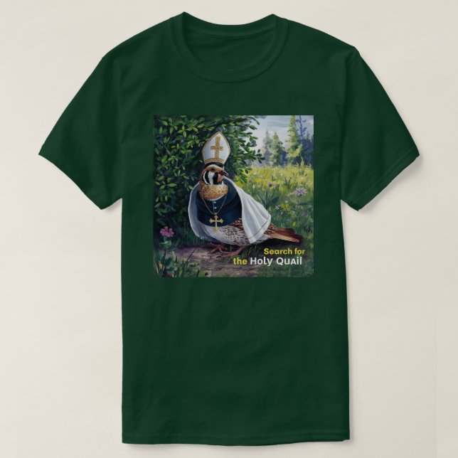 Sök efter Heligan Quail T-Shirt (Design framsida)