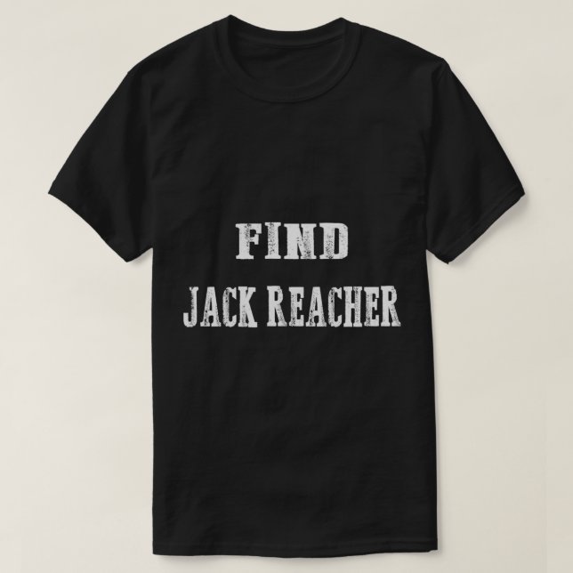SÖK EFTER JACK T SHIRT (Design framsida)