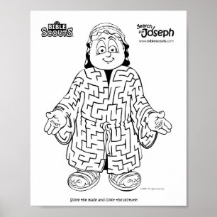 Sök efter Josef Aktivitetslabyrint Poster