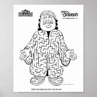 Sök efter Josef Aktivitetslabyrint Poster