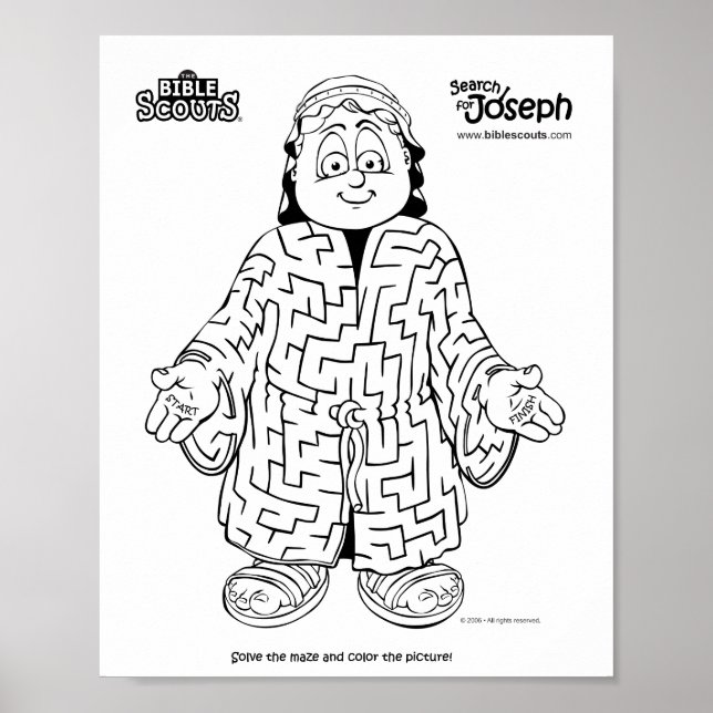 Sök efter Josef Aktivitetslabyrint Poster (Framsidan)