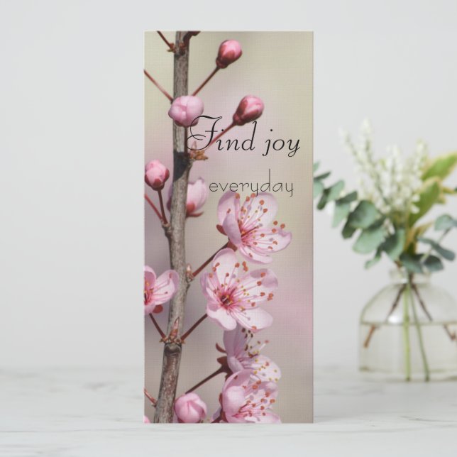 Sök efter Joy Cherry Blommar Bookmark (Stående Fram)