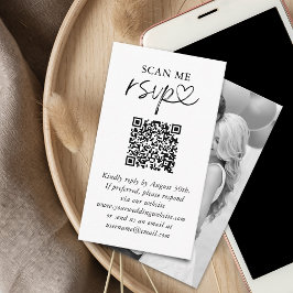 Sök efter QR-kodfoto för Bröllop OSA till mig Tilläggskort