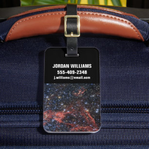 Sök efter stellar Survivor of Supernova Explosion Bagagebricka