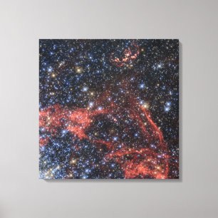Sök efter stellar Survivor of Supernova Explosion Canvastryck