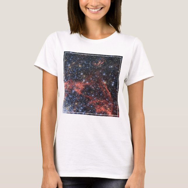 Sök efter stellar Survivor of Supernova Explosion T Shirt (Framsida)