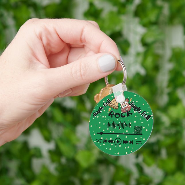 Sök efter, "Tis the Season to" KeyChain Nyckelring (Hand)