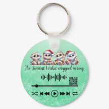 Sök efter video, välj önskad julnyckelkedja