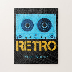 Sök efter Vintage Cassette 80 s Party Pussel
