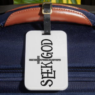 Sök Gud Bagagebricka