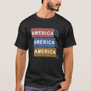 Sök i Amerika på Google, gåva till Amerika Älskare T Shirt