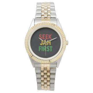 Sök Jah Först Rastafarian Reggae Rasta Färger Armbandsur
