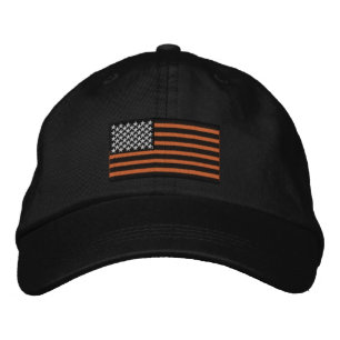 Sök och Rädding SAR Thin Orange Linjer Amerika Broderad Keps