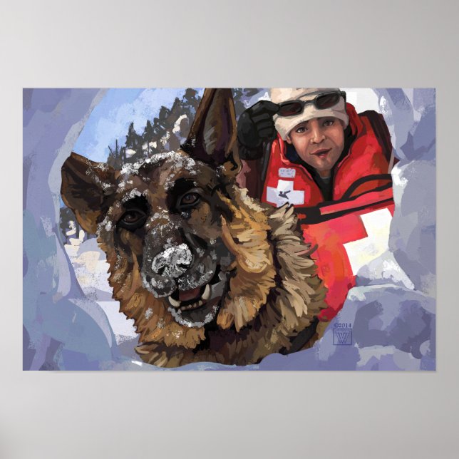 Sök och Räddning Poster (Framsidan)