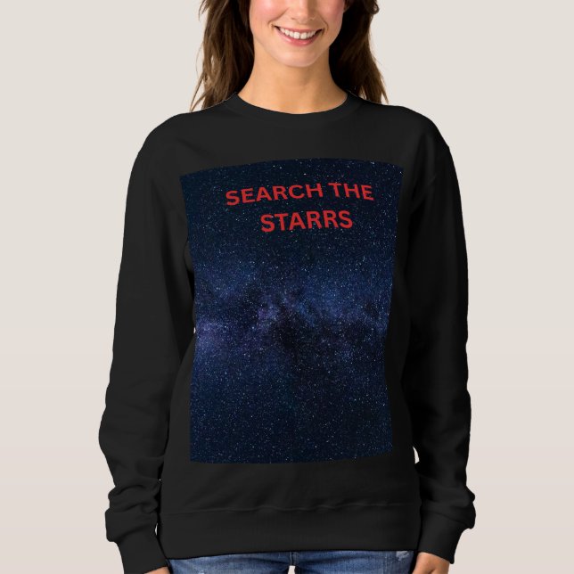 Sök Stjärnor Galaxy Dreamer Dam Tröja (Framsida)
