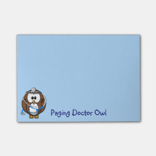 söka Doc-ugglan Post-it Block