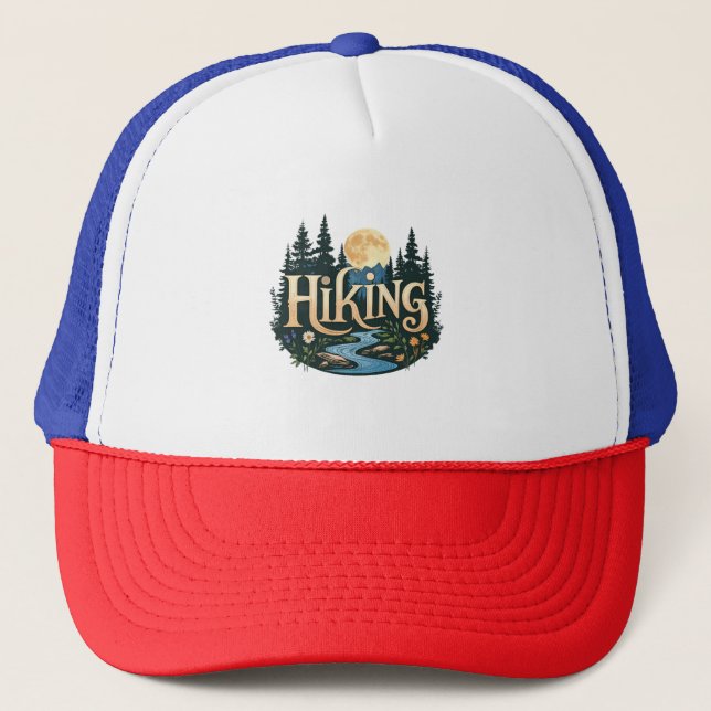 Söka efter Äventyr Vacation Camping Hiking Kärlek  Keps (Framsida)