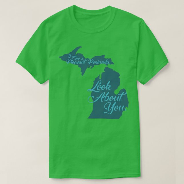 Söka efter en trevlig Peninsula T Shirt (Design framsida)