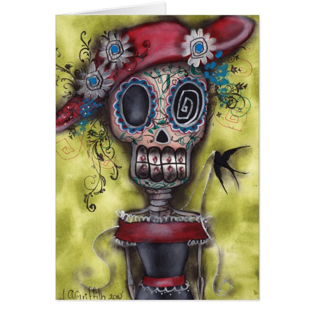 Söka efter kärlek hälsningskort (Framsidan)