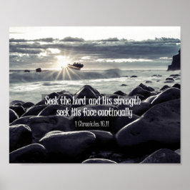 Söka efter Lord Bible Verse Poster