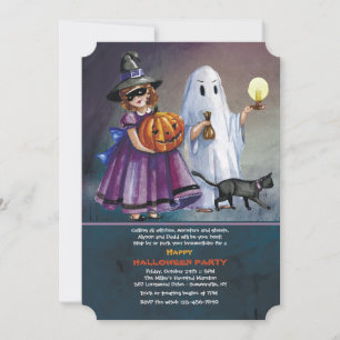 Söka eller behandla Halloween-inbjudan Inbjudningar