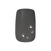 Söka nyfiken svart katt