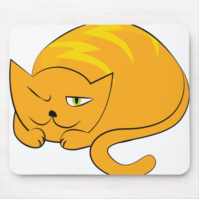 Söka Orange Cat Musmatta (Framsidan)