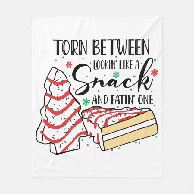 Söka som en Snack Fleecefilt (Framsidan)