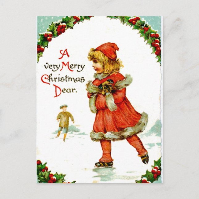 Sökande barn vykort (Framsida)