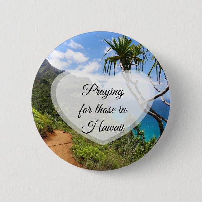 Sökande efter dem i Hawaii Button Knapp (Framsida)