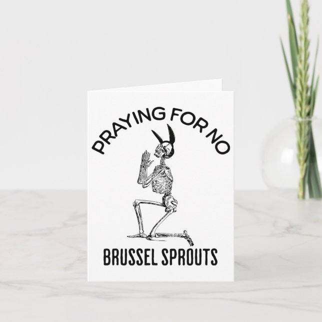 Sökande efter inga korselgroddar från Påsk Skelet Kort (Framsida)