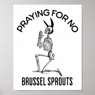 Sökande efter inga korselgroddar från Påsk Skelet Poster