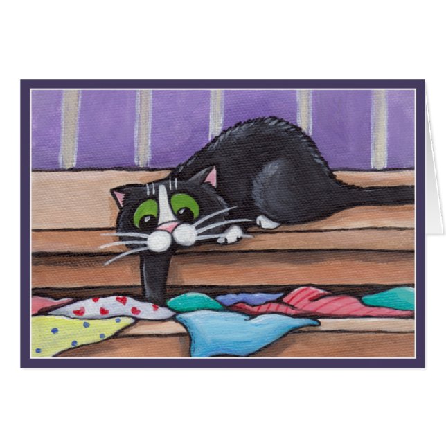 Sökande för skattkort hälsningskort (Framsidan Horizontal)